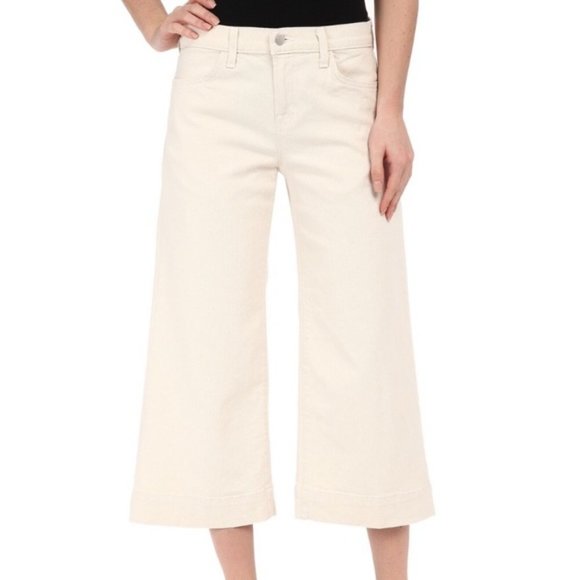 J Brand Liza Cropped Culottes in Mystify sz 32 - Picture 3 of 5